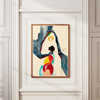 Appartement seul à minuit - Affiche artistique