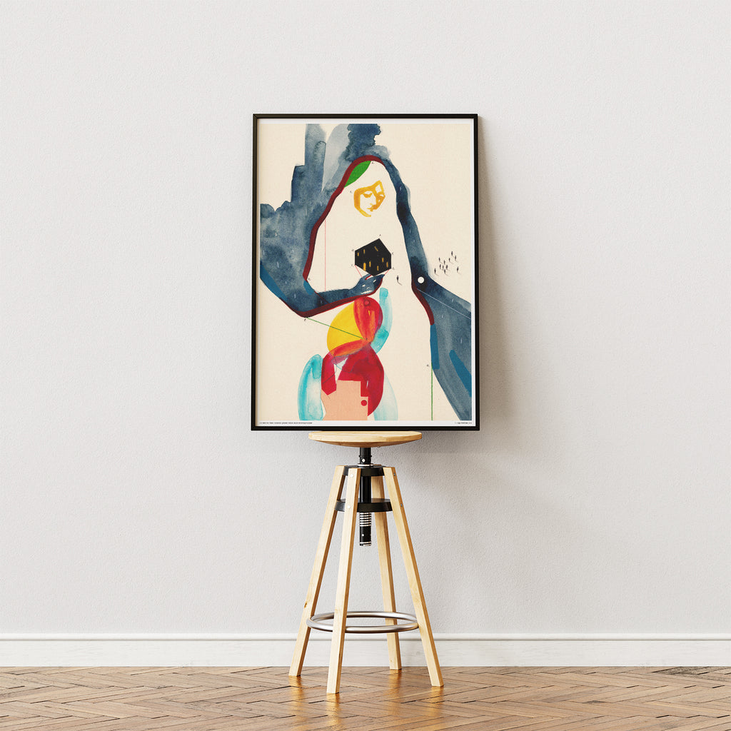 Appartement seul à minuit – Affiche d'art