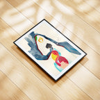 Appartamento da solo a mezzanotte – Poster artistico