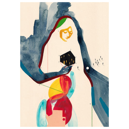 Alone Apartment At Midnight – Fine Art Print