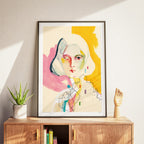 Un altro amore - Poster artistico