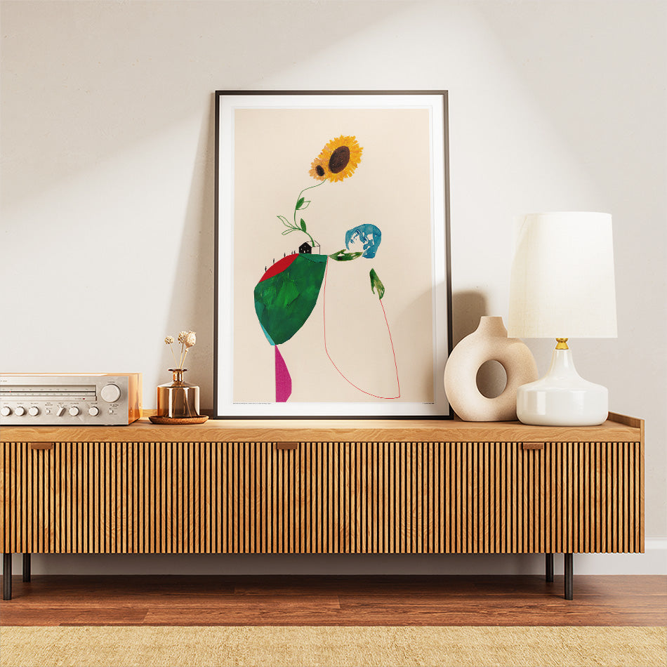 Sii gentile con te stesso - Poster artistico