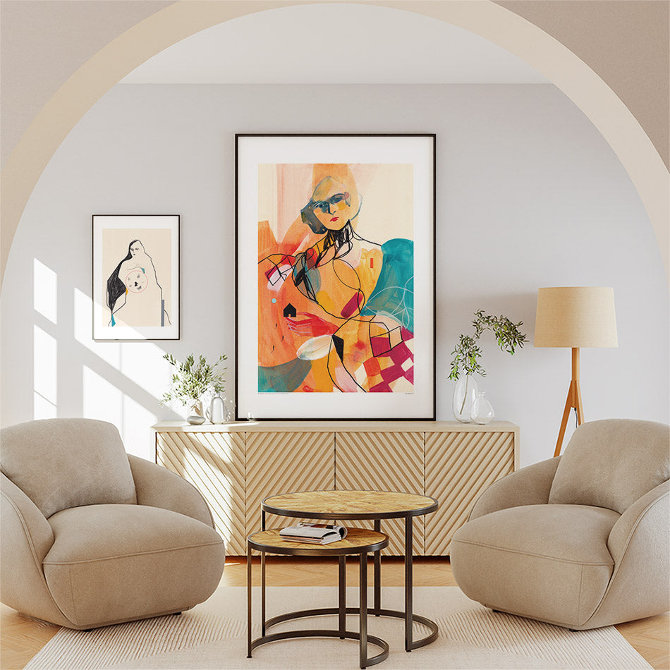 Burn Your Bridges - Art Poster