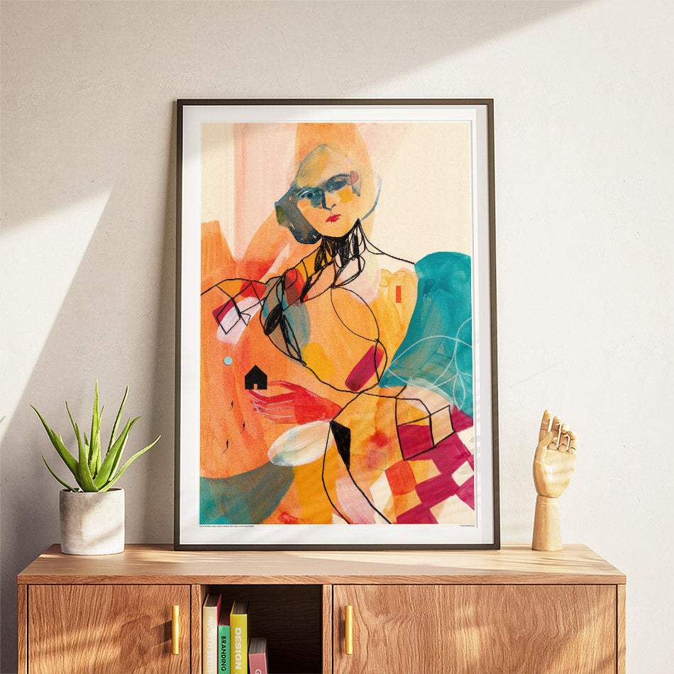 Burn Your Bridges - Art Poster