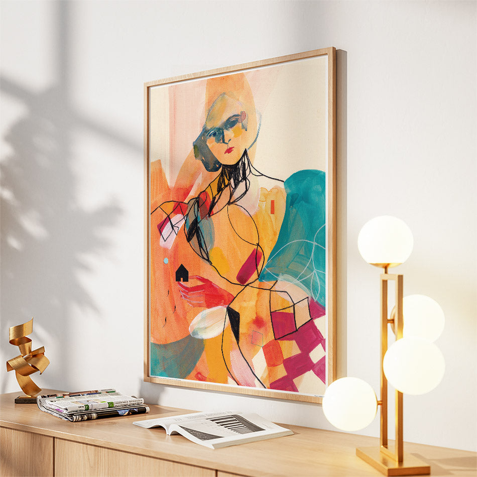 Burn Your Bridges - Art Poster