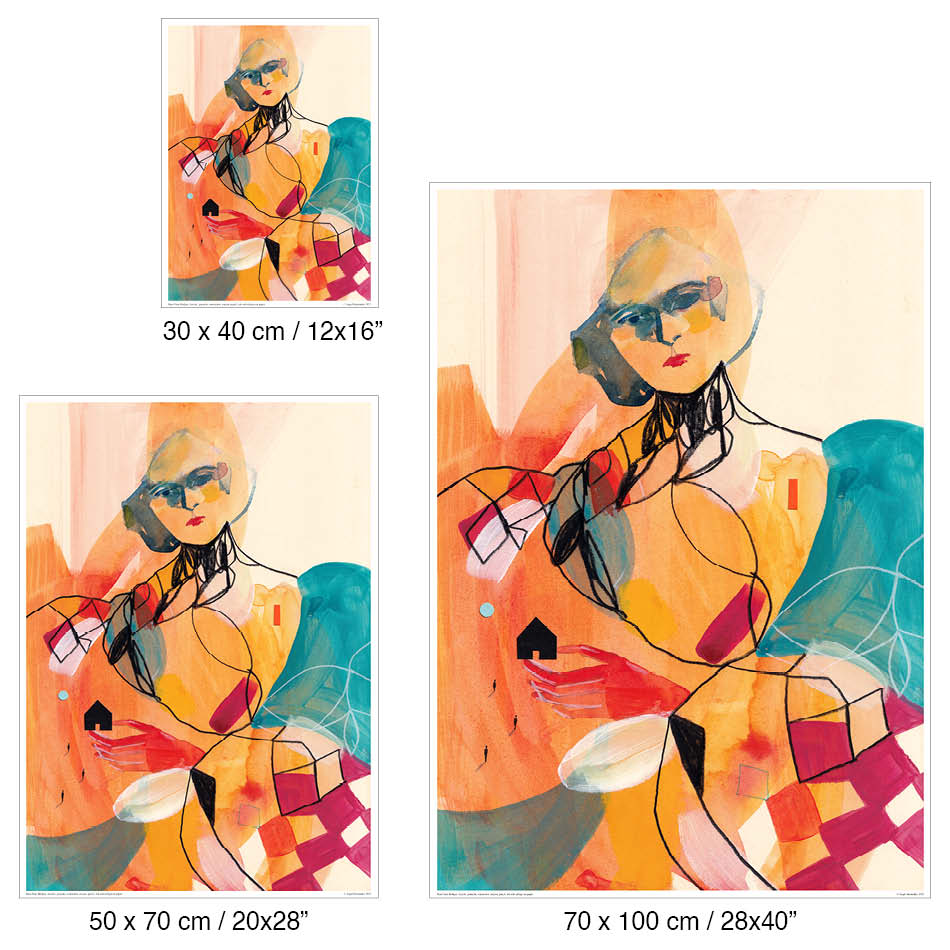 Brûlez vos ponts - Affiche artistique