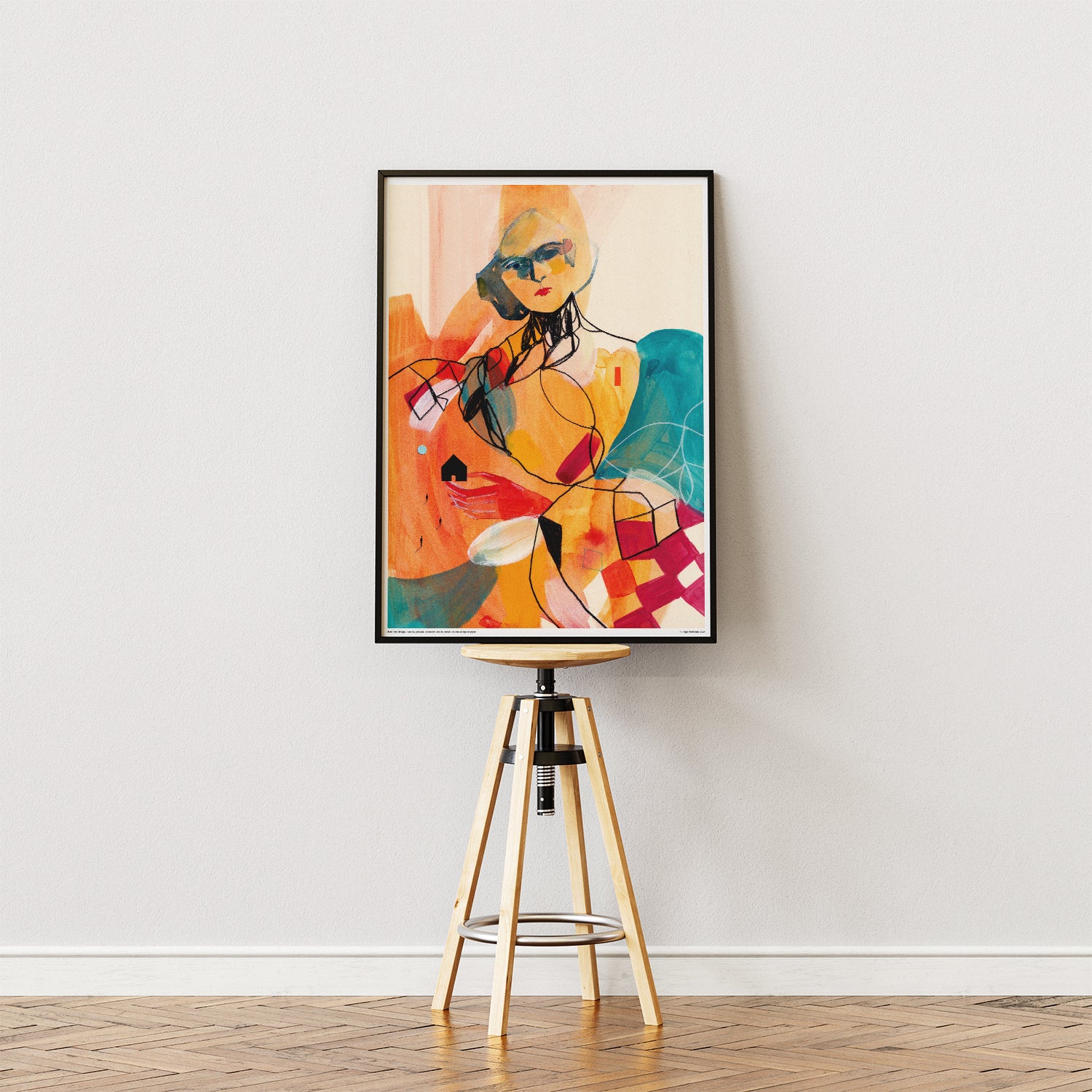 Brûlez vos ponts – Affiche d'art