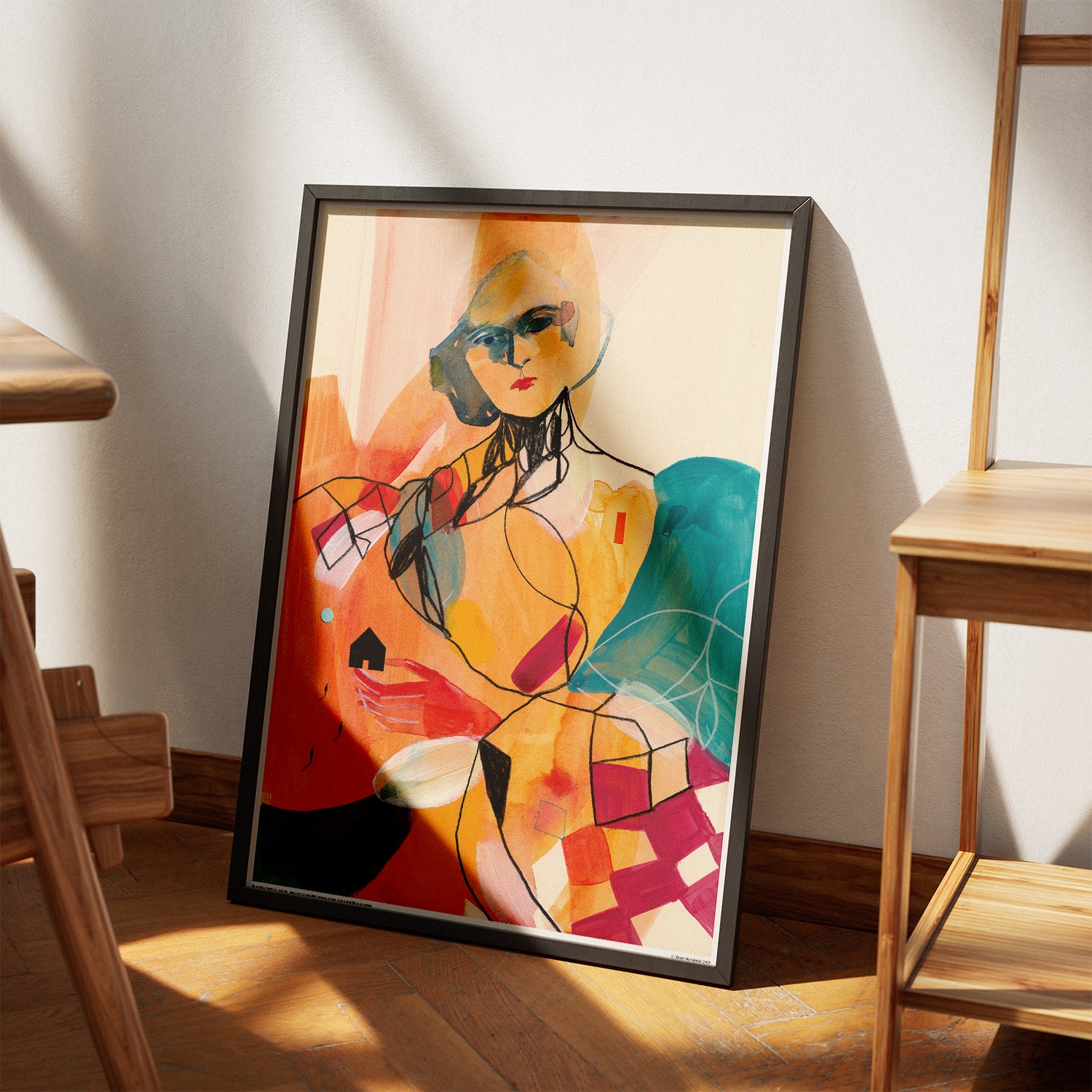 Brûlez vos ponts – Affiche d'art