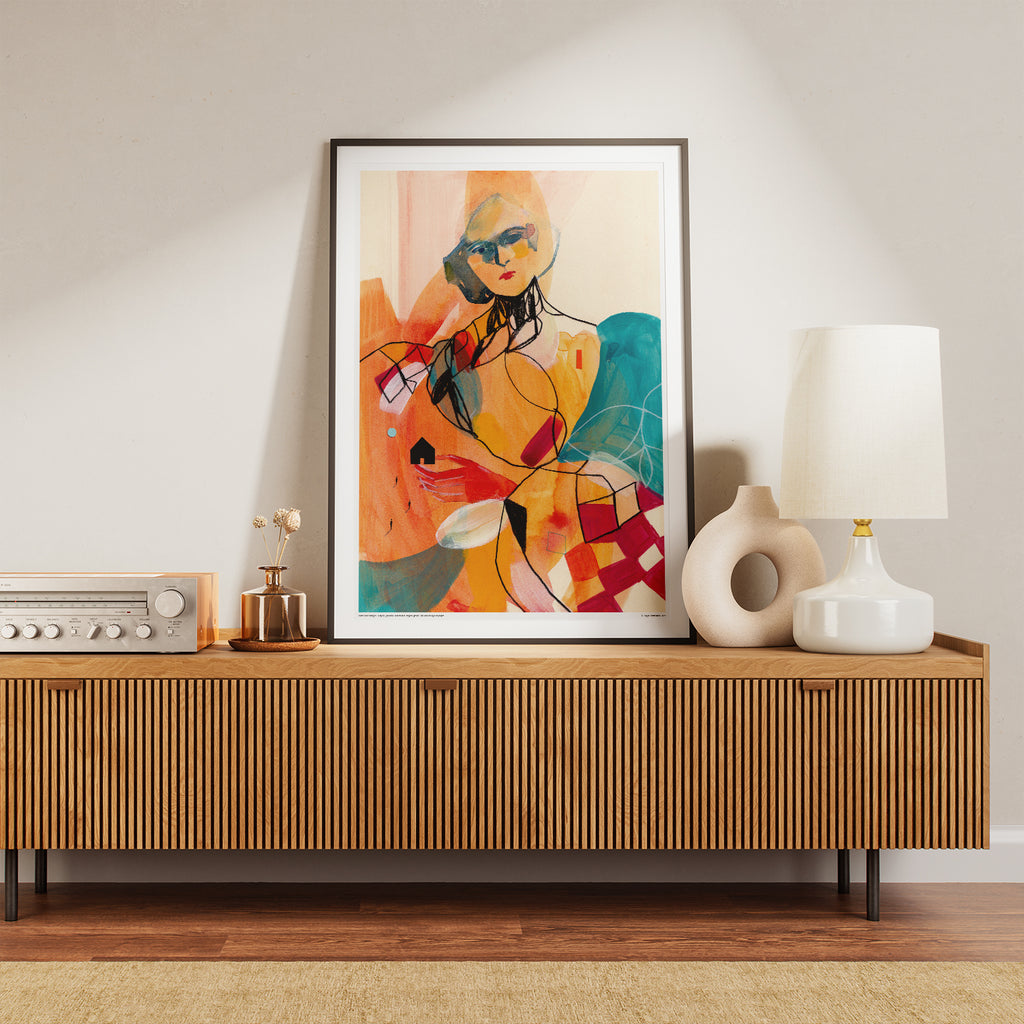 Brûlez vos ponts – Affiche d'art