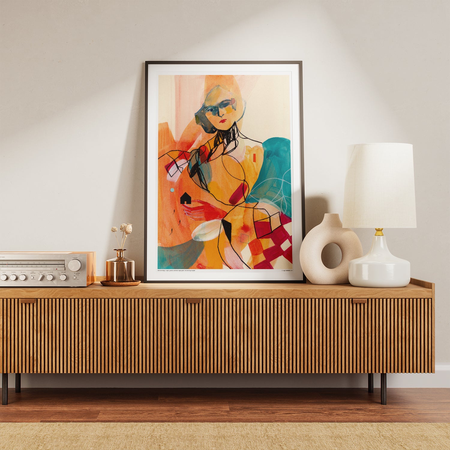Brûlez vos ponts – Affiche d'art