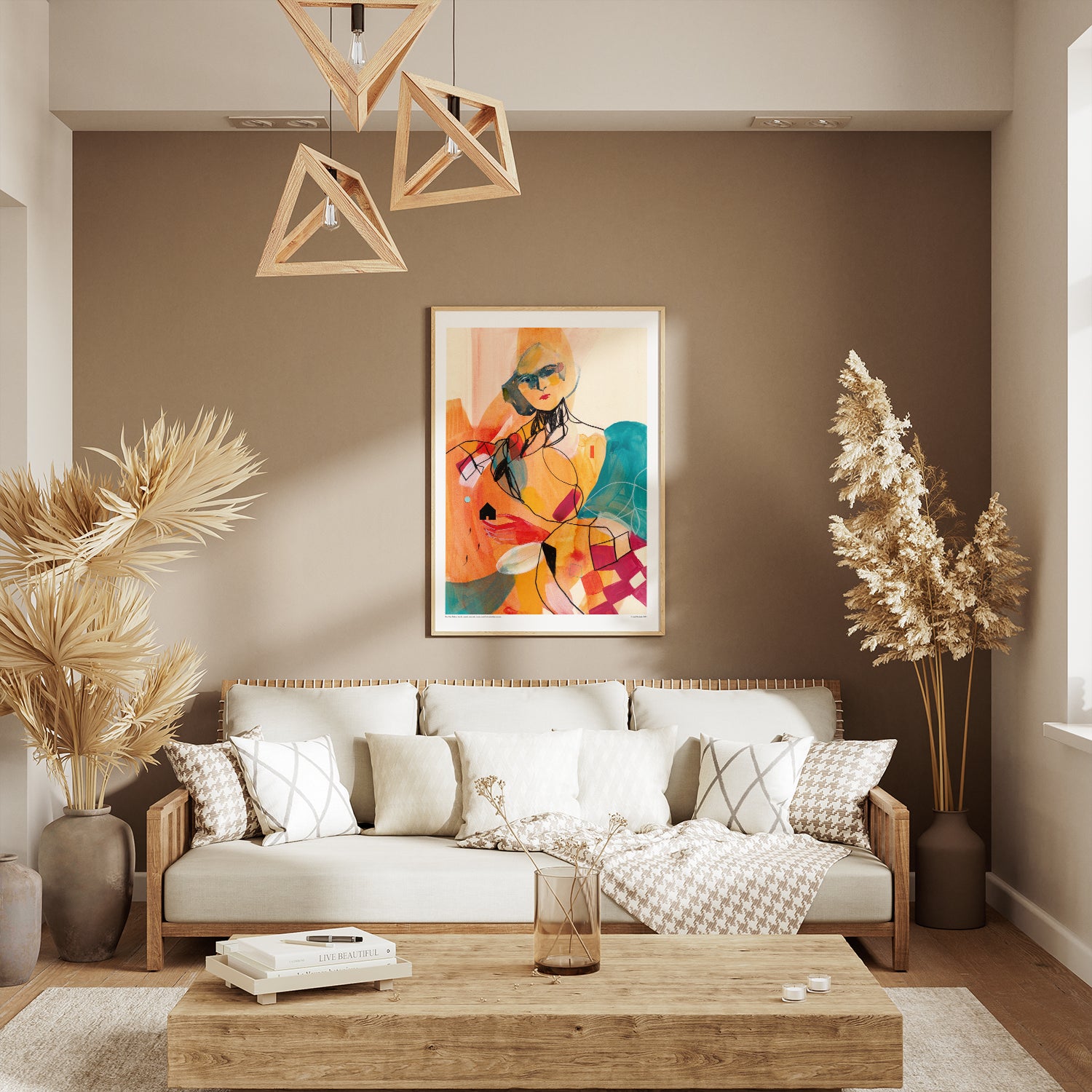 Brûlez vos ponts – Affiche d'art