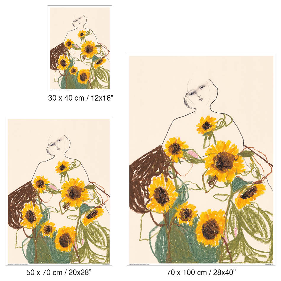 Il cambiamento fa male ma trasforma - Poster artistico