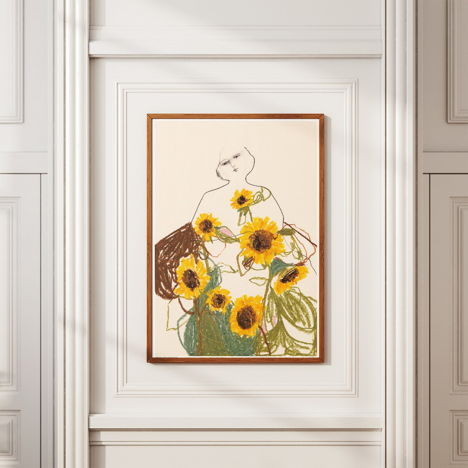 Il cambiamento fa male ma trasforma – Poster artistico