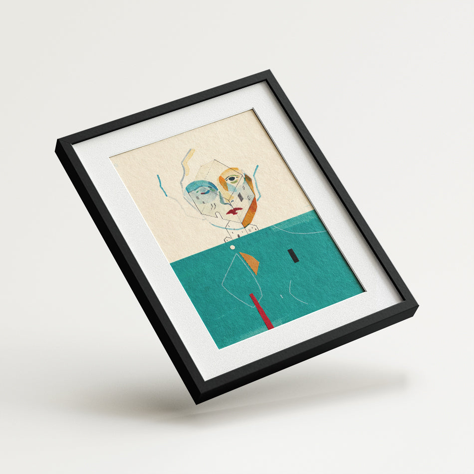 Danse éternelle de nous dans une pièce de mon esprit - Œuvre originale