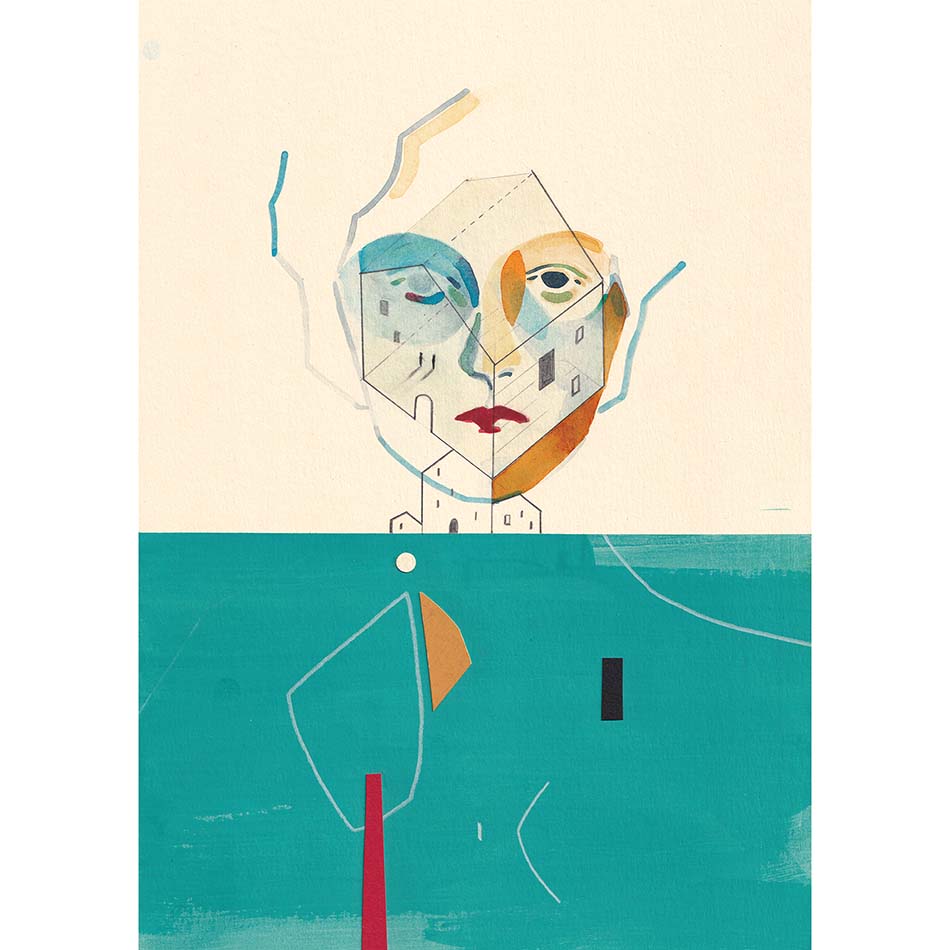 Danse éternelle de nous dans une pièce de mon esprit - Œuvre originale