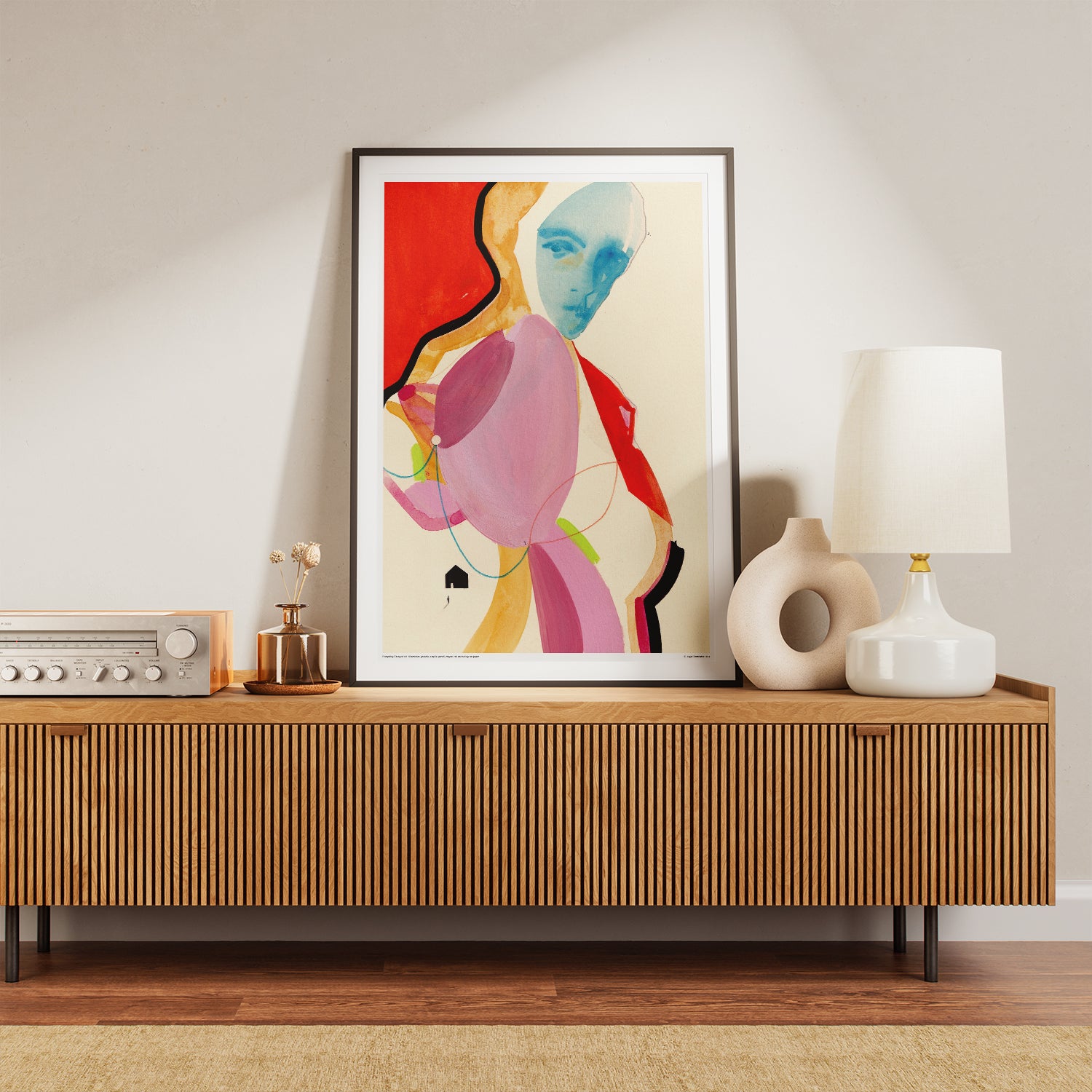 Tout m'a changé – Affiche d'art