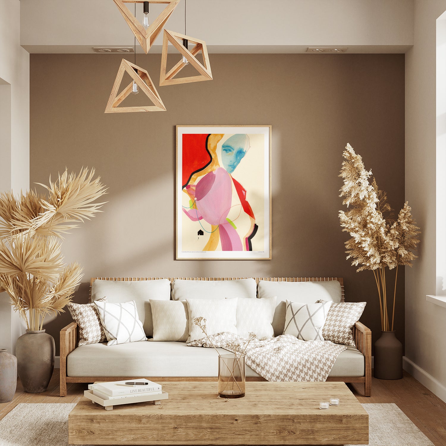 Tout m'a changé – Affiche d'art