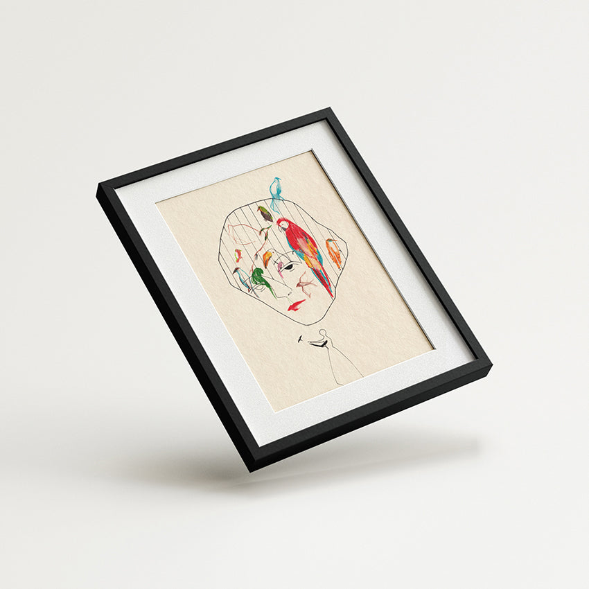 Trova un modo per volare - Opera d'arte originale