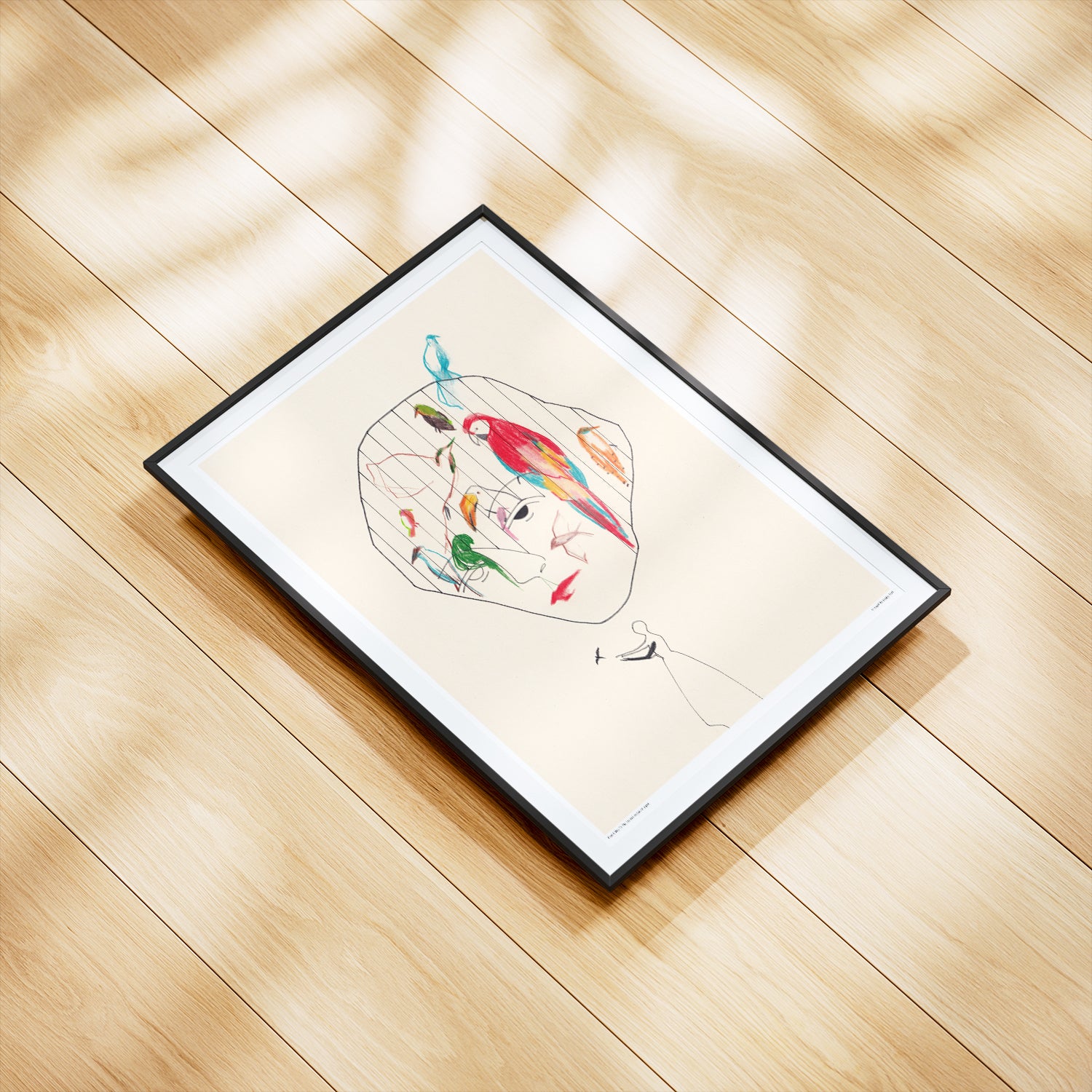 Trova un modo per volare – Poster artistico