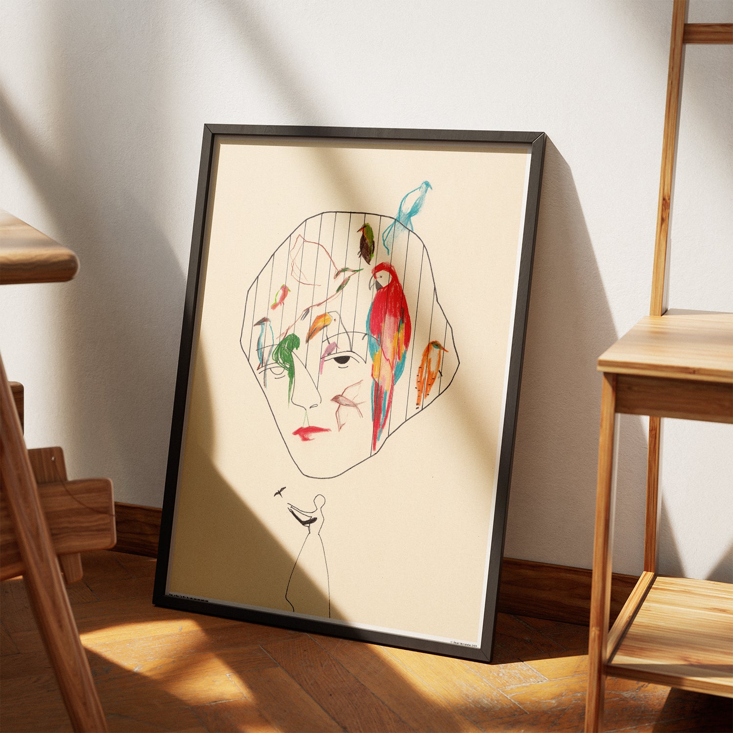 Trouver un moyen de voler – Affiche d'art