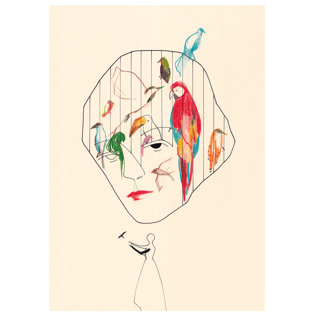 Trova un modo per volare – Poster artistico