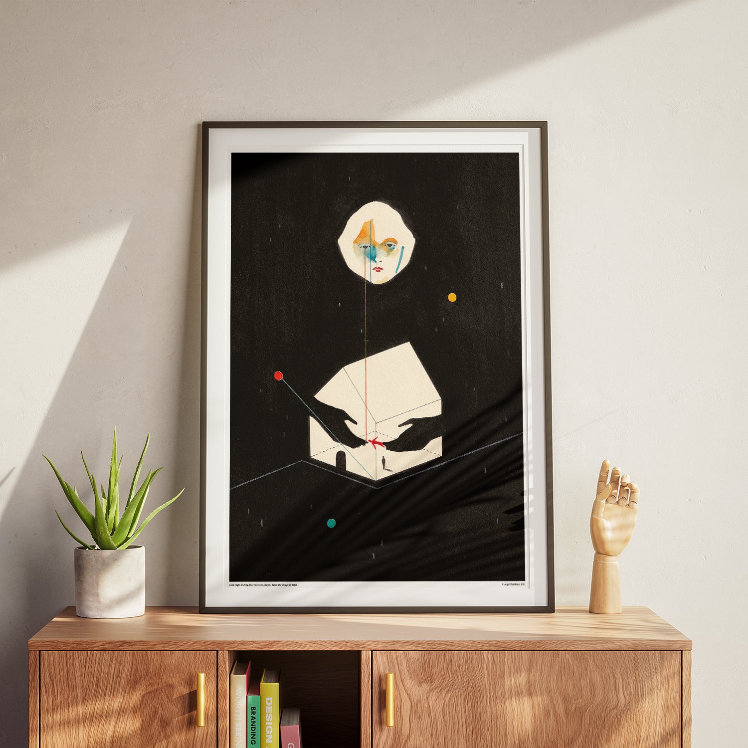 Bonne nuit, chérie – Affiche d'art
