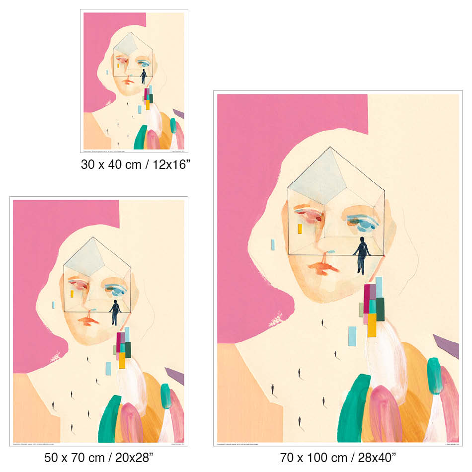 Nostalgia di casa - Poster artistico