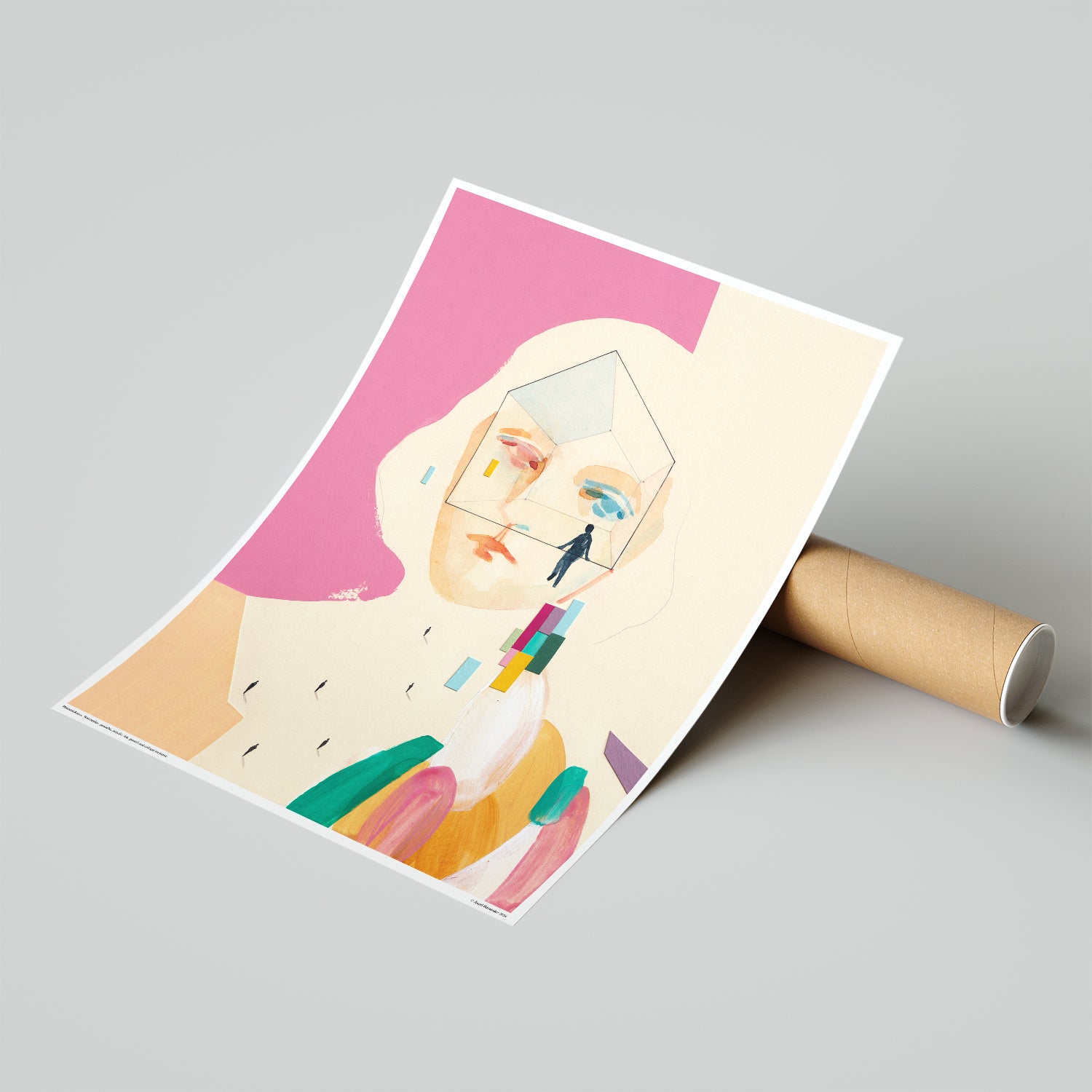 Nostalgia di casa – Poster artistico