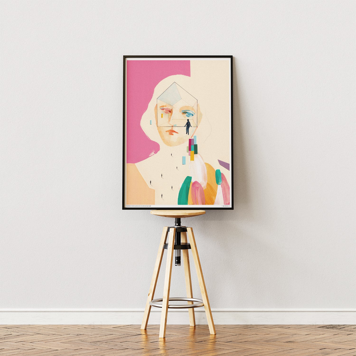 Le mal du pays – Affiche d'art