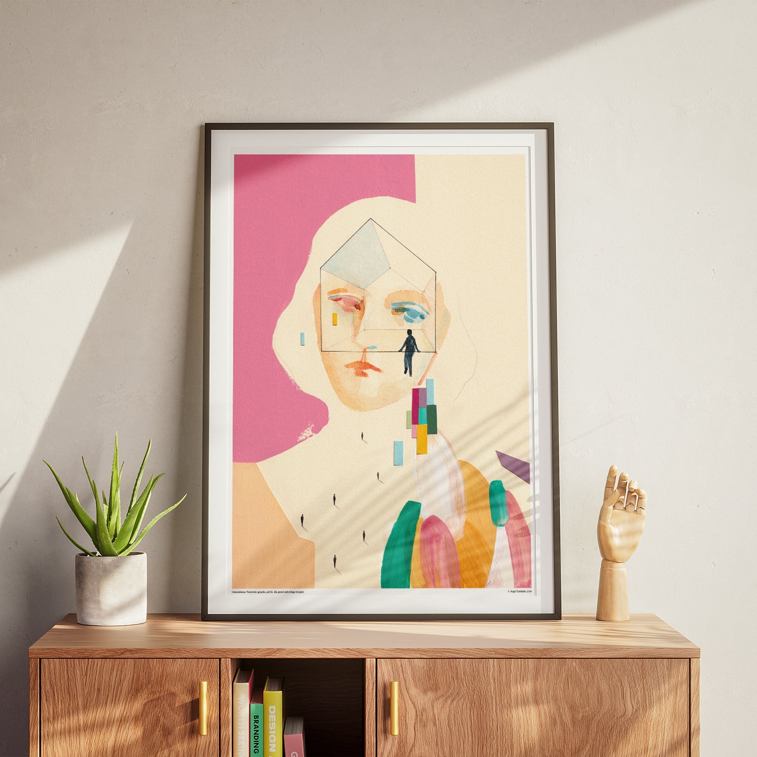 Nostalgia di casa – Poster artistico