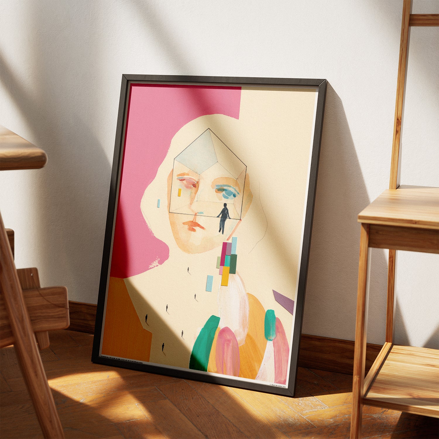 Le mal du pays – Affiche d'art