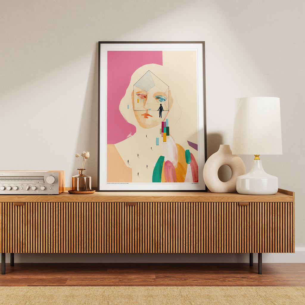 Le mal du pays – Affiche d'art