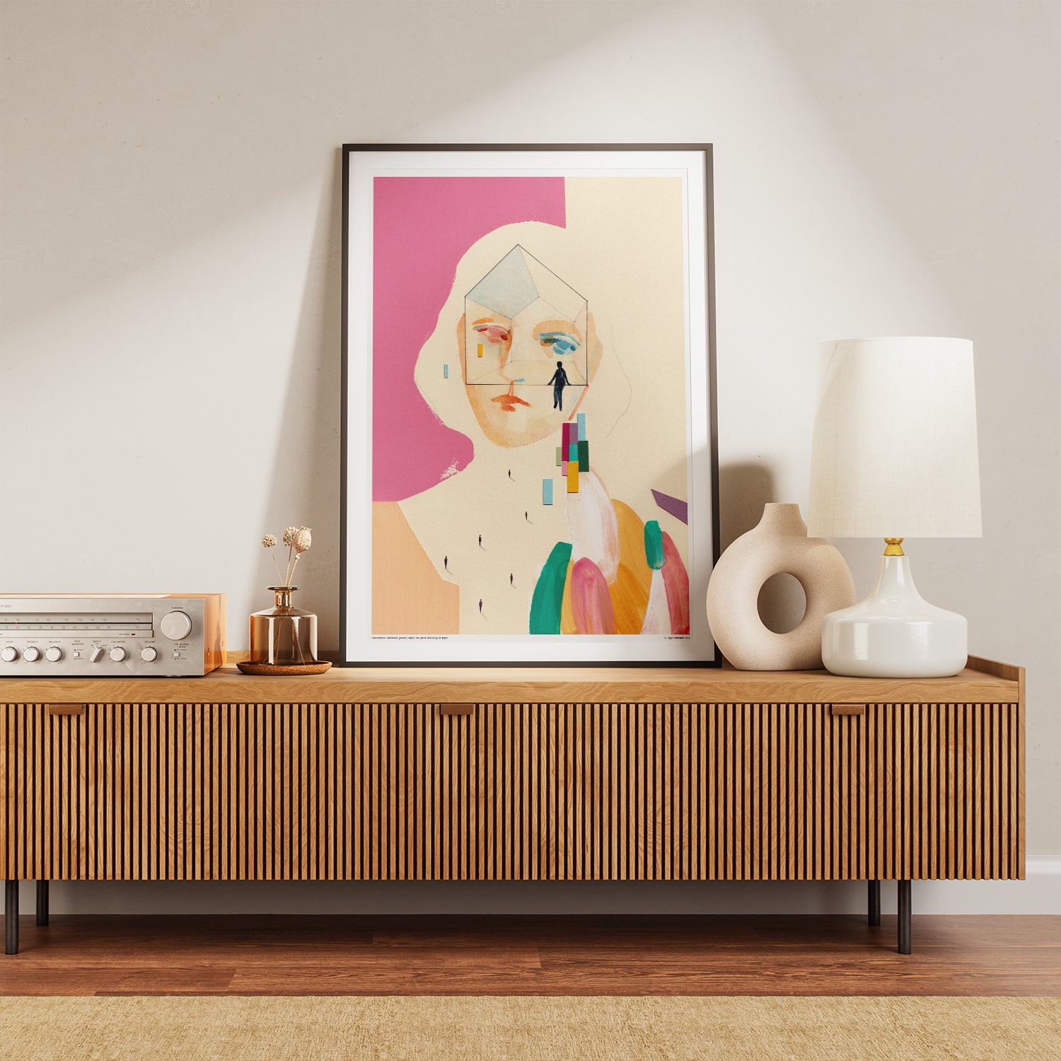 Le mal du pays – Affiche d'art