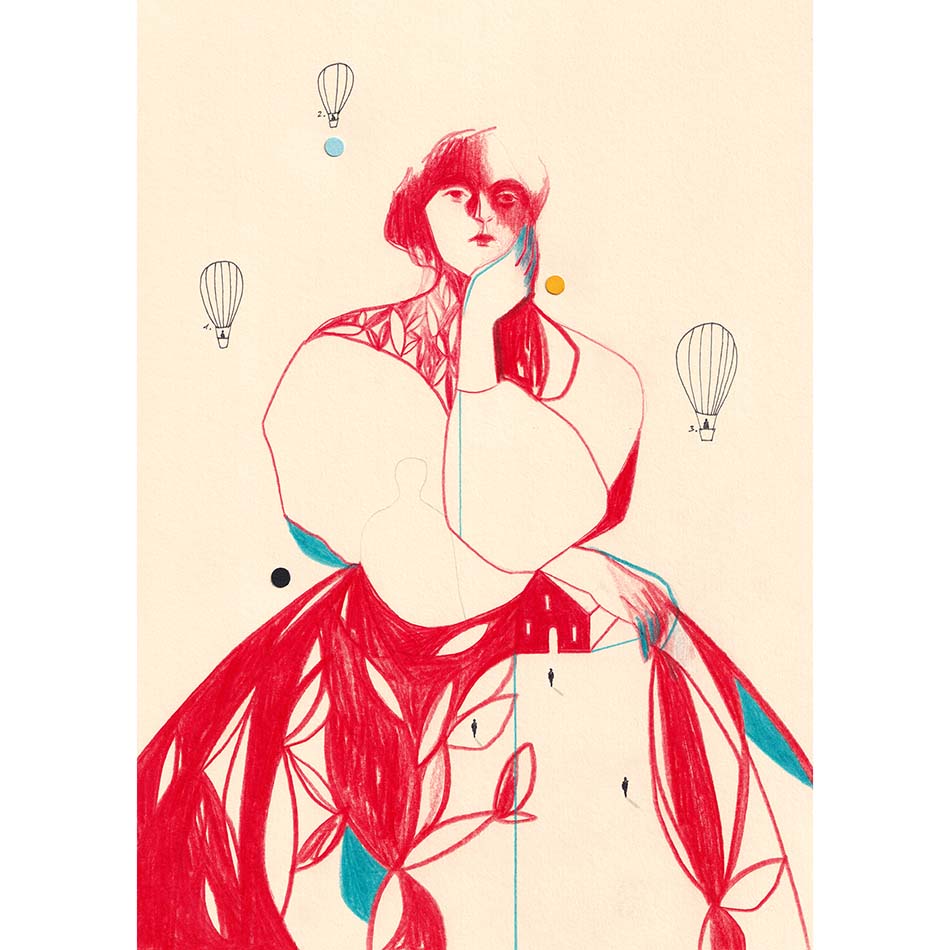 Non vedo l'ora che tu arrivi - Poster artistico