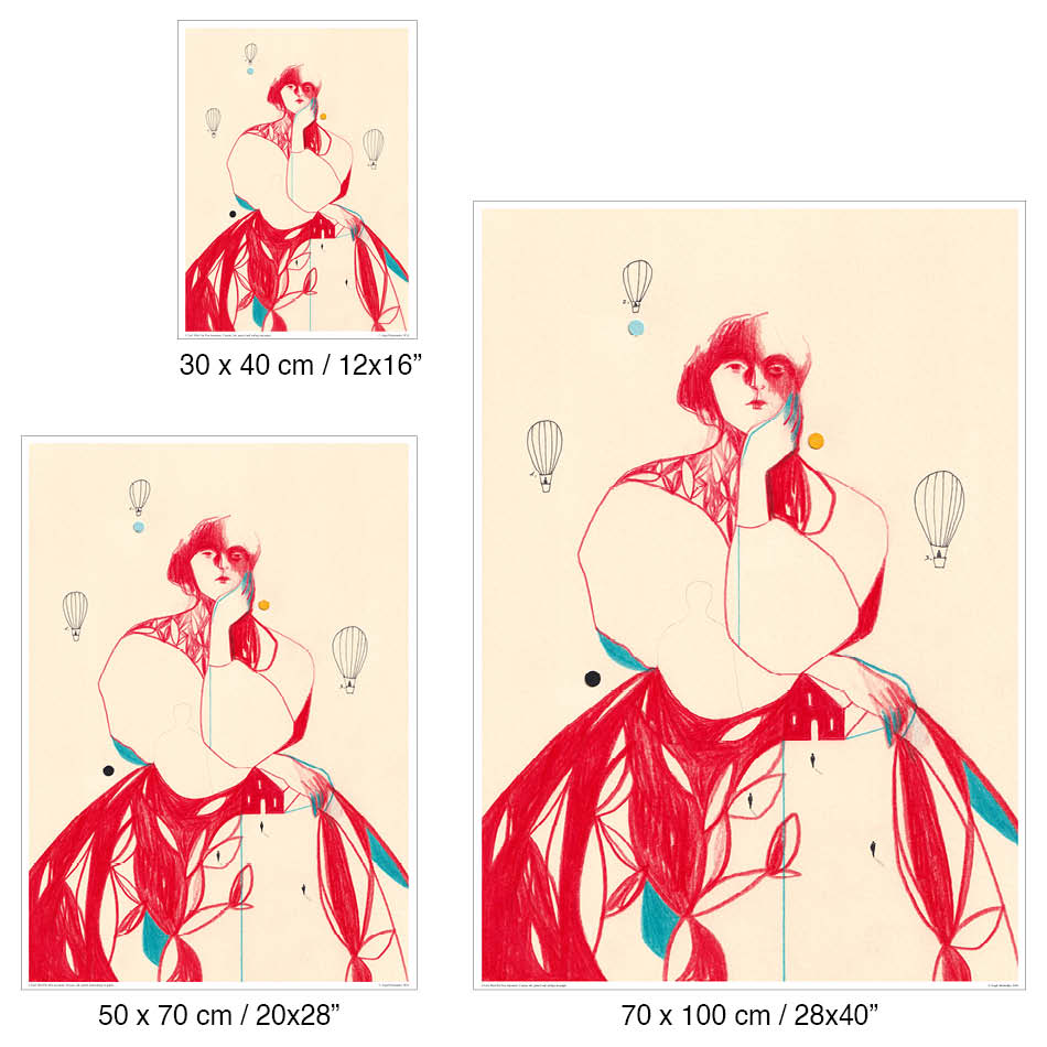 Non vedo l'ora che tu arrivi - Poster artistico