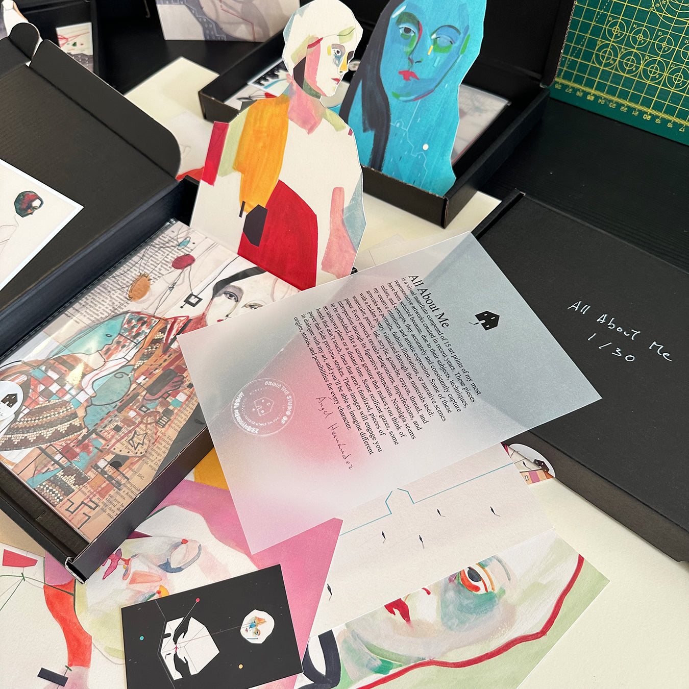 Tout sur moi - Coffret d'impressions d'art