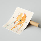 Ti porto con me - Poster artistico