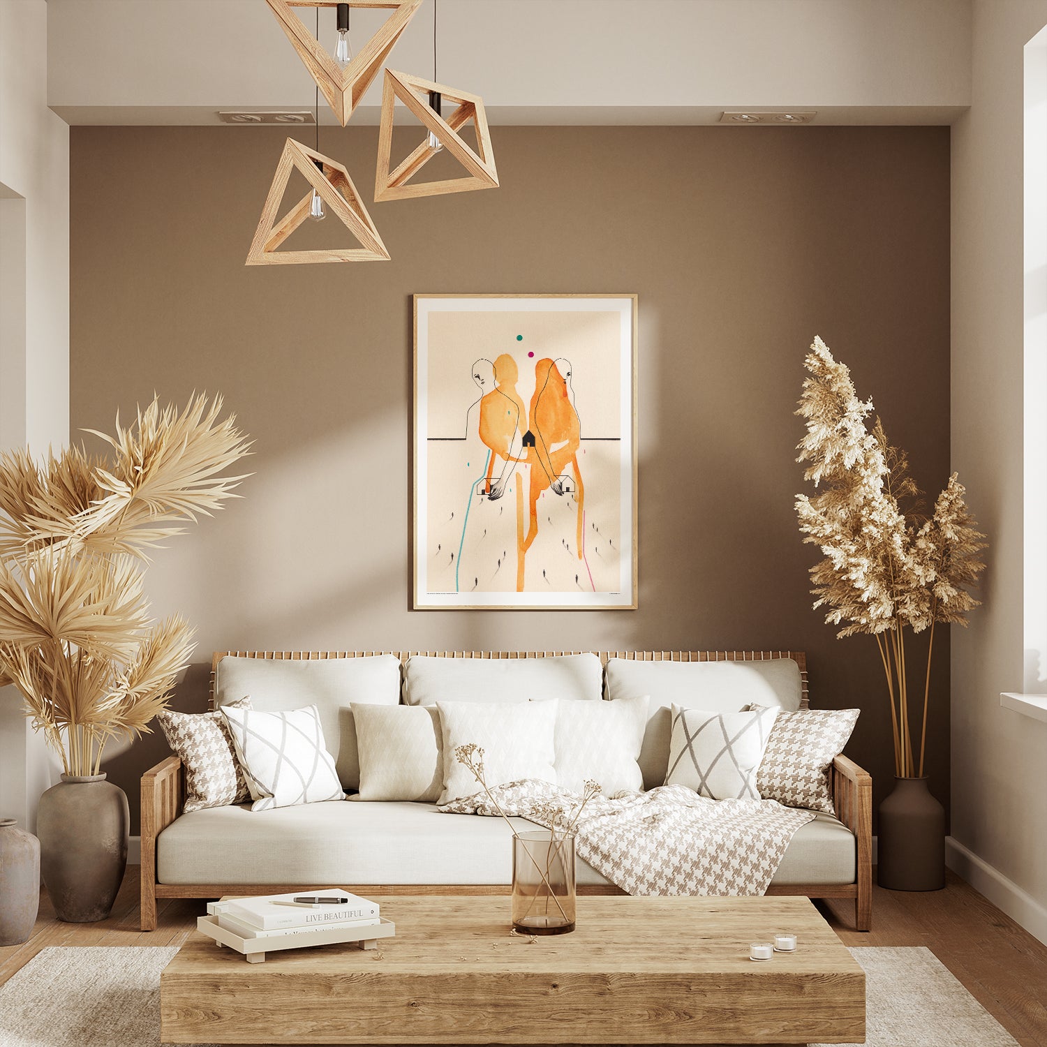 Ti porto con me - Poster artistico