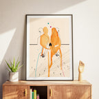 I Take You With Me - Art Poster