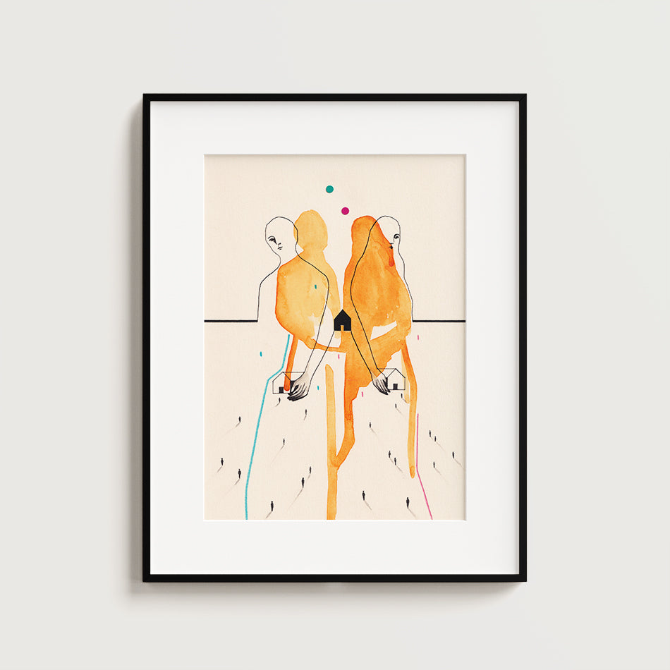I Take You With Me - Fine Art Print