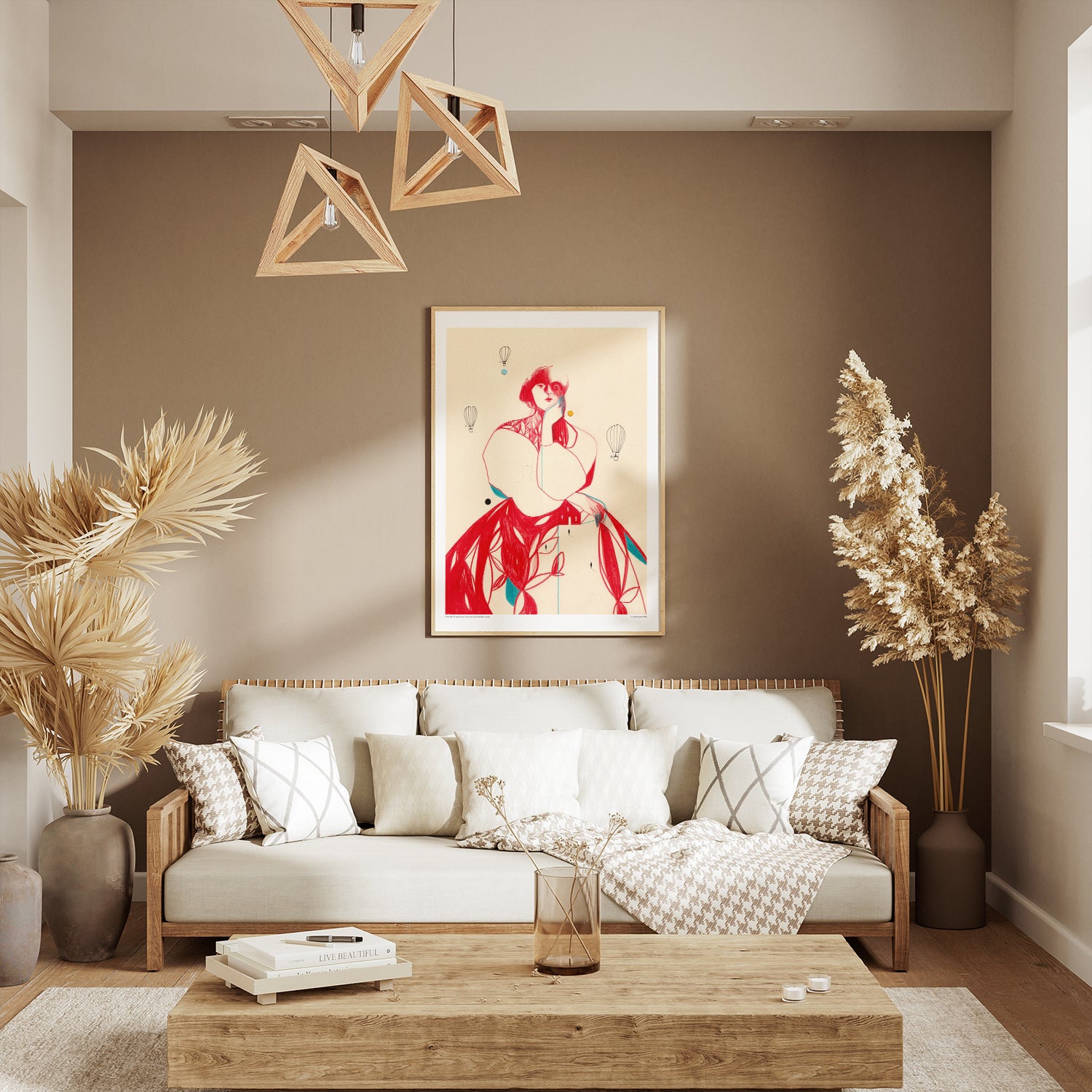 Je ne peux plus t'attendre – Affiche d'art