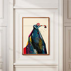 Me ne sono andato ma ho lasciato il mio cuore - Poster artistico