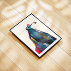 Me ne sono andato ma ho lasciato il mio cuore - Poster artistico