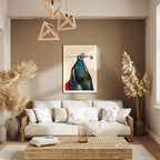 Me ne sono andato ma ho lasciato il mio cuore - Poster artistico