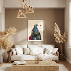 Me ne sono andato ma ho lasciato il mio cuore – Poster artistico