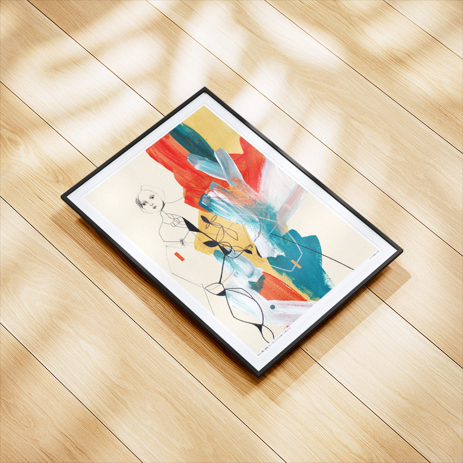 Se queste ali potessero volare - Poster artistico