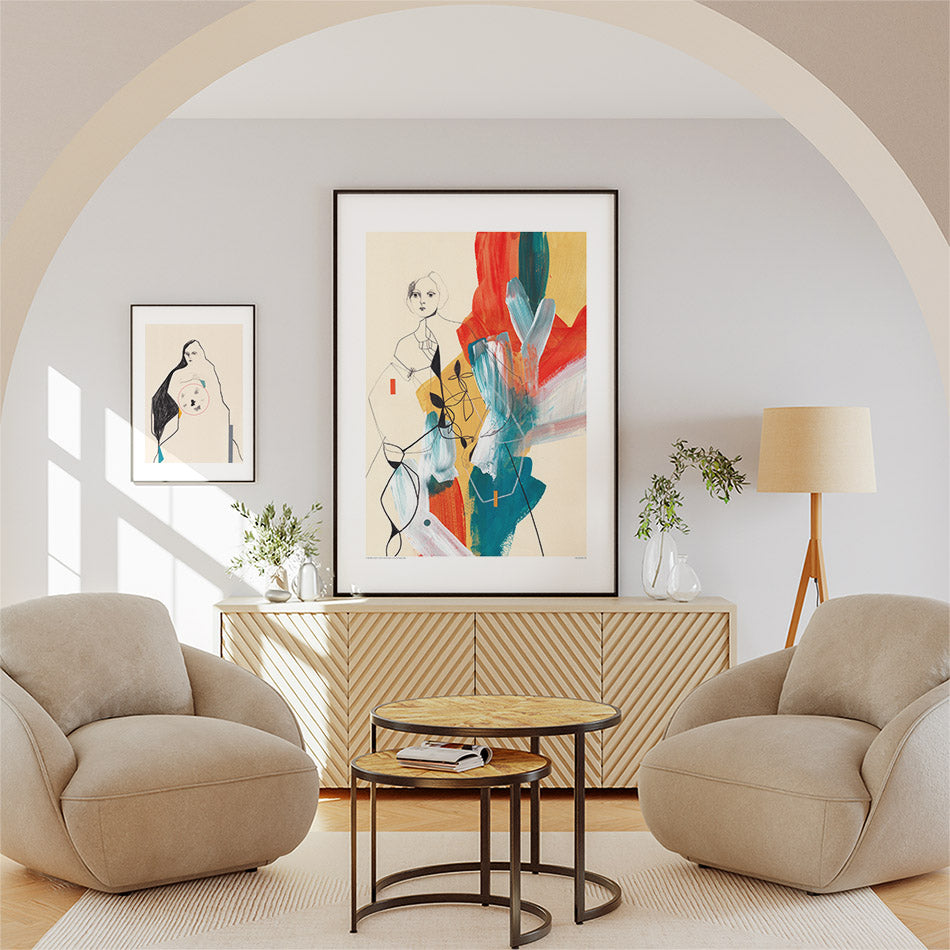 Se queste ali potessero volare - Poster artistico