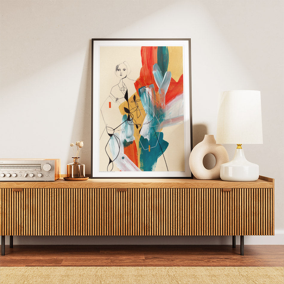 Se queste ali potessero volare - Poster artistico