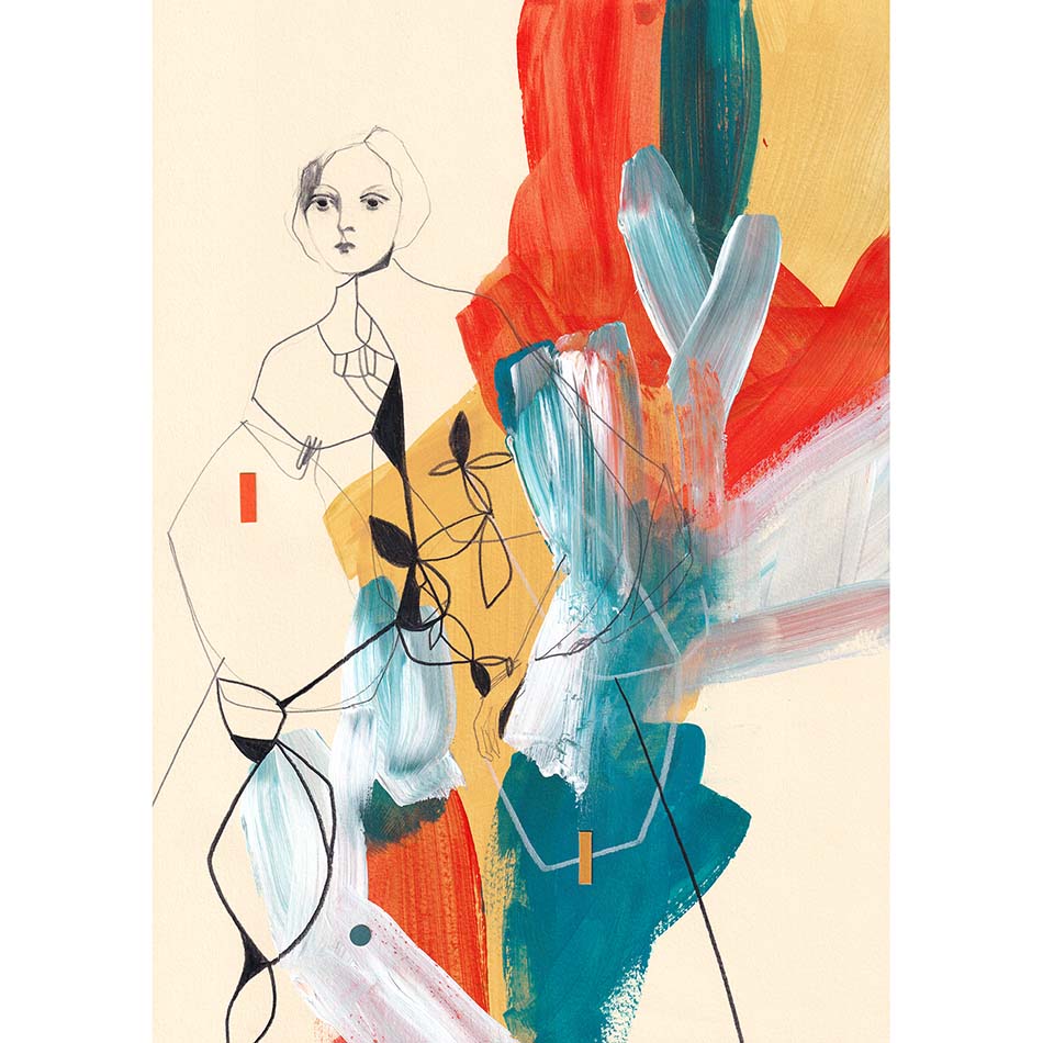 Se queste ali potessero volare - Poster artistico