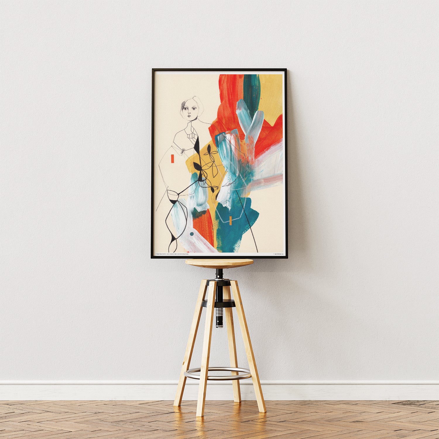 Se queste ali potessero volare – Poster artistico